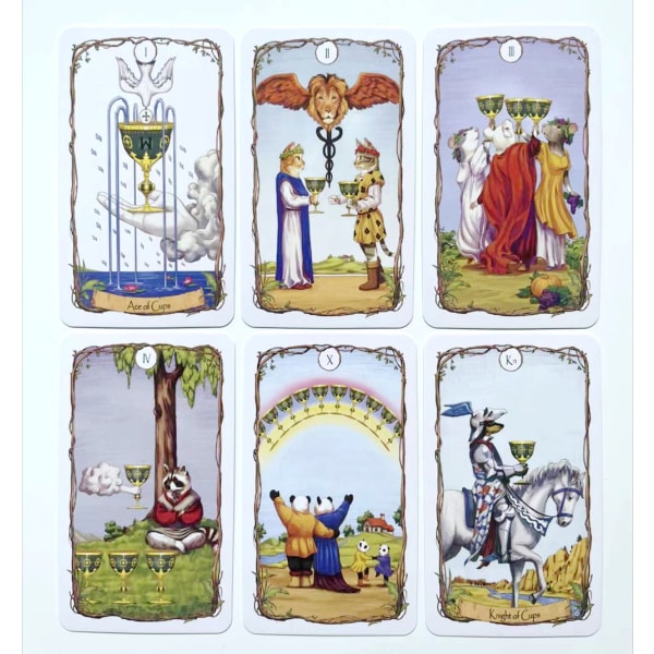 Animal Oracle Tarot Card Divination Cards