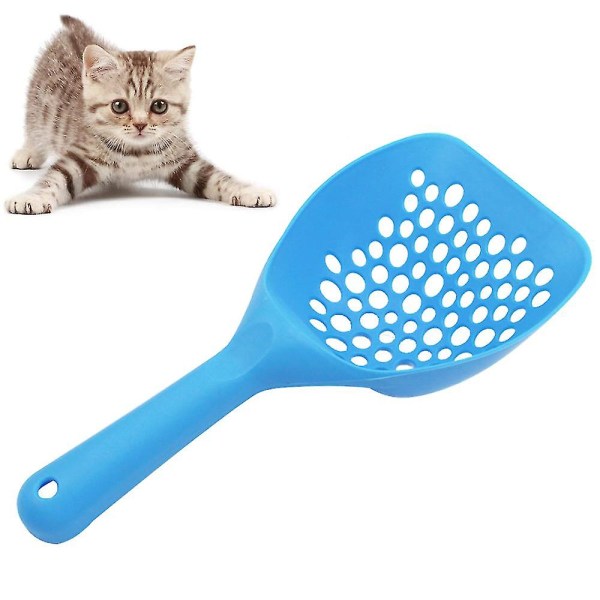Färskt steg allt i en skräp, snabb och lättanvänd kattsand, ergonomiskt handtag för kattsand, för att skopa bort kattsand null none
