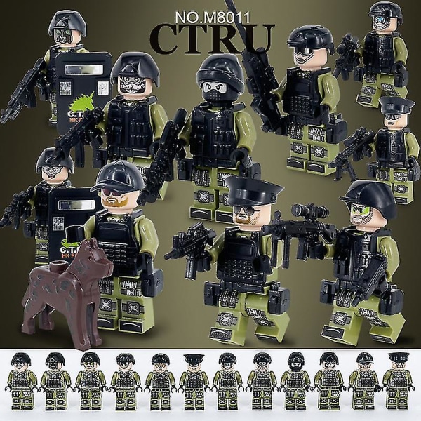 Serien Byggleksaker 12 minifigurer null none