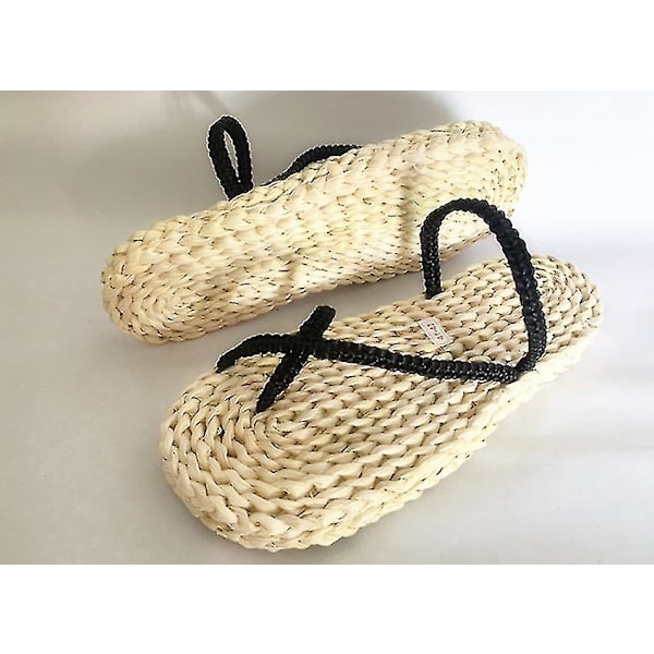 Monkey D Luffy Cosplay Skor Sandaler Zori Waraji Sandaler & Flip Flops Halloween Karneval Tillbehör Flip Flops Anpassade 36 none