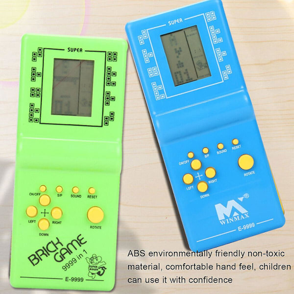 Elektronisk Brick Spelkonsol LCD Handhållet Spel Handhållet Klassiskt Brick Spel null none