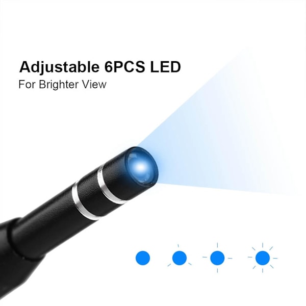 Visual Ear Spoon Hd 300 Thousand USB Ear Cleaning Endoscope 54 Digital Ear Endoscope null none