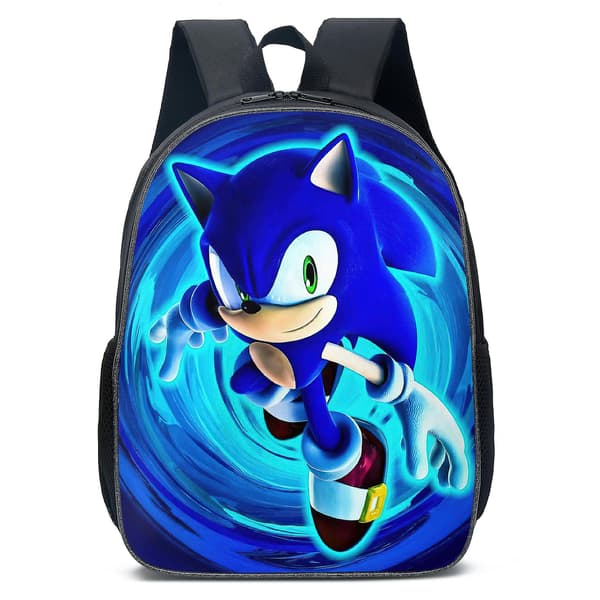 Sonic The Hedgehog Student Ryggsäck Ryggsäck Style A