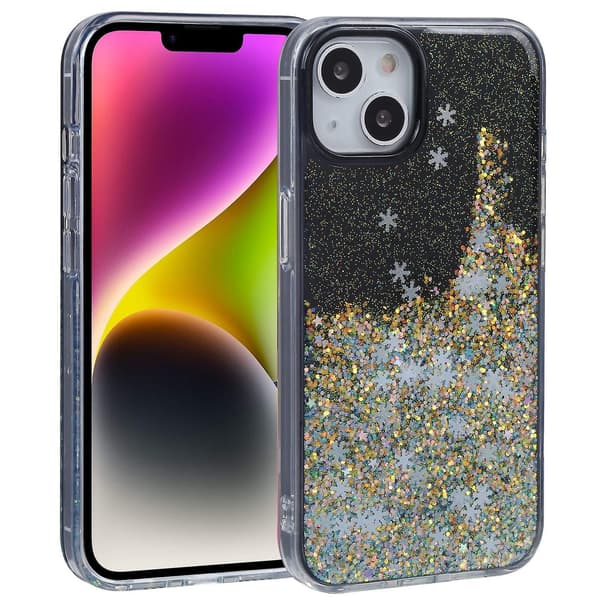 Starlight Shining phone case för iPhone 15 Black
