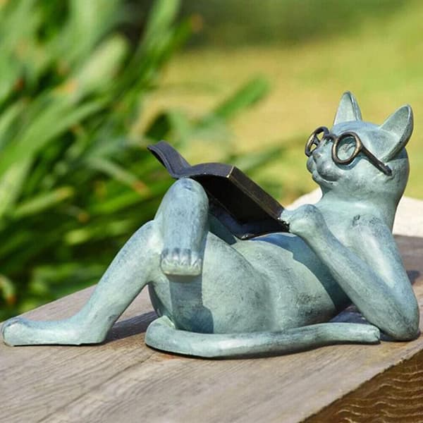 Läsglasögon katt hantverkar heminredning