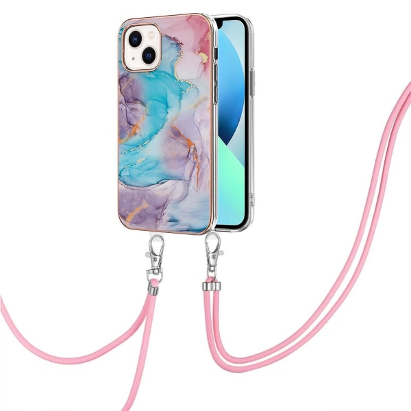 IMD TPU case med halsband för iPhone 15 Multicolor none