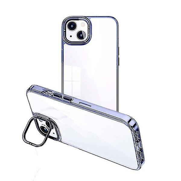 Invisible Holder phone case för iPhone 15 Blue