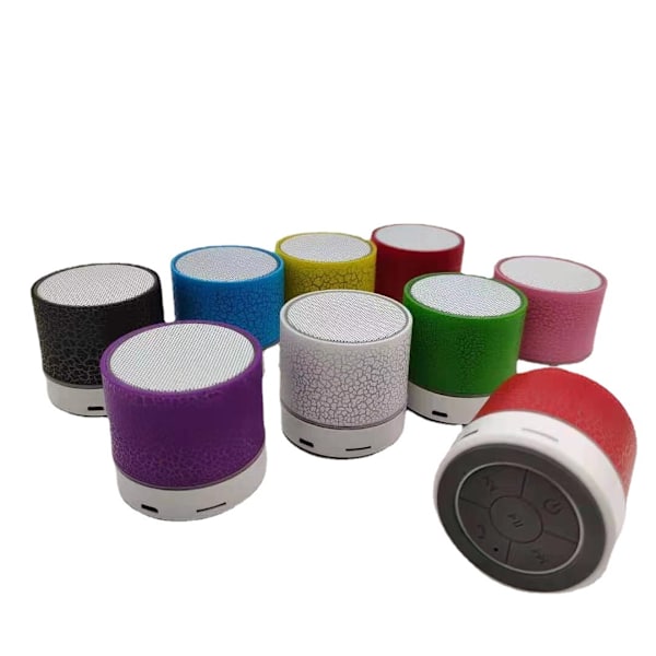 BT89 Crack Trådlös Mini Bluetooth-högtalare - Vit