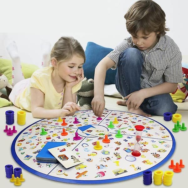 Detectives Looking Chart Brädspel Baby Puzzle Education Plastic Puzzle Brain null none