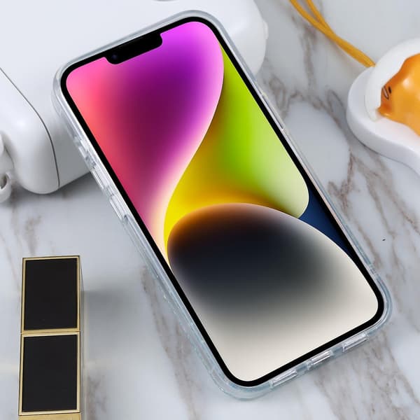 Starlight Shining phone case för iPhone 15 White