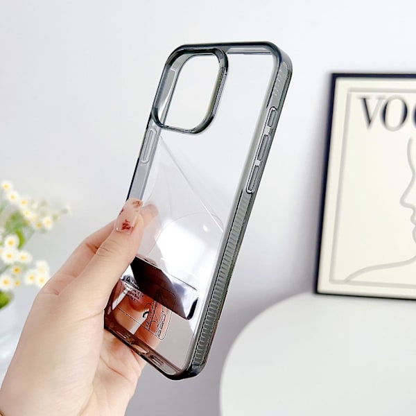 Hållare Phone case För iPhone 15 Pro Max Silver