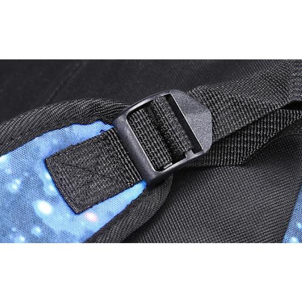 Gaby dockhus tryckt ryggsäck Thunderbolt Blue