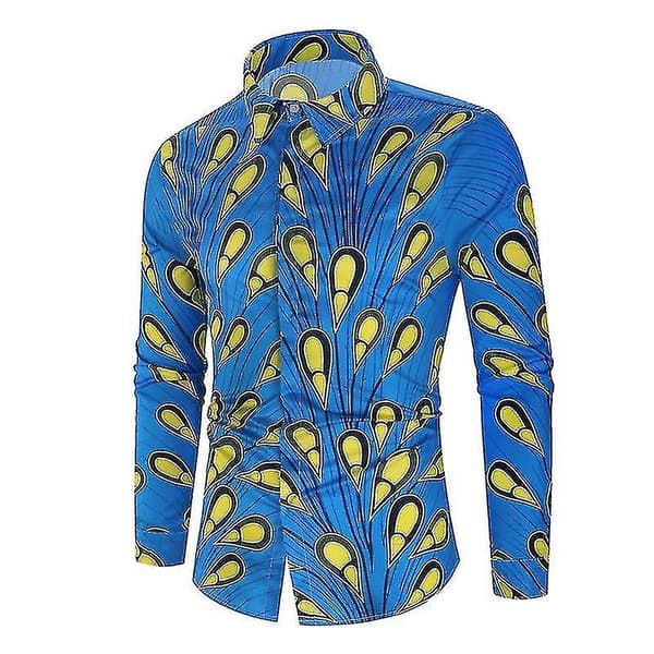 Skjorta med print för män XL