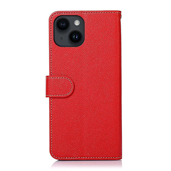 RFID phone case för iPhone 15 Plus Red