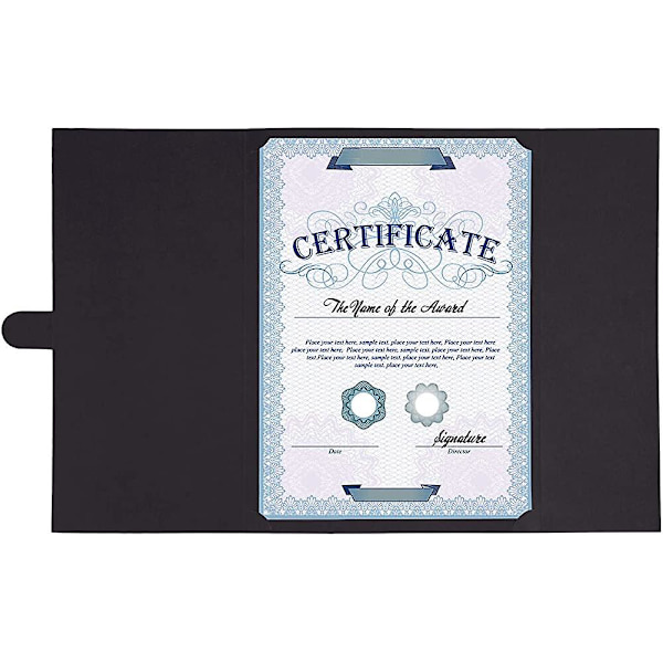 5 st Cover Diplom Certifikathållare Fodral Tjockt cover null none