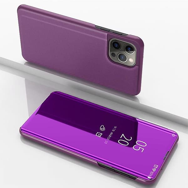 Pläterad case för iPhone 15 Pro Purple