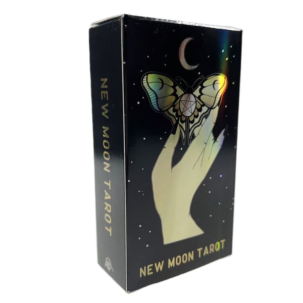 Nya månen Tarot divinerande kort