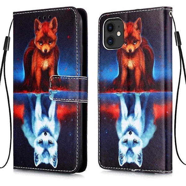 Galaxy A21S case Samsung Galaxy A21S Cute Fox PU-läder Flip- cover Samsung Galaxy A21S null none