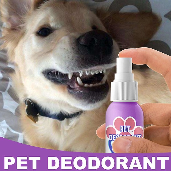 Tandrengöringsspray för hundar, katter, munspray för husdjur, rena tänder