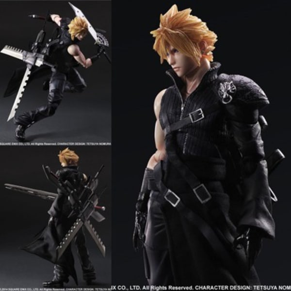 Final Fantasy VII FF7 Remake Statuette: Cloud Strife Figure