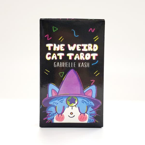 Den konstiga katten Oracle Tarot Card