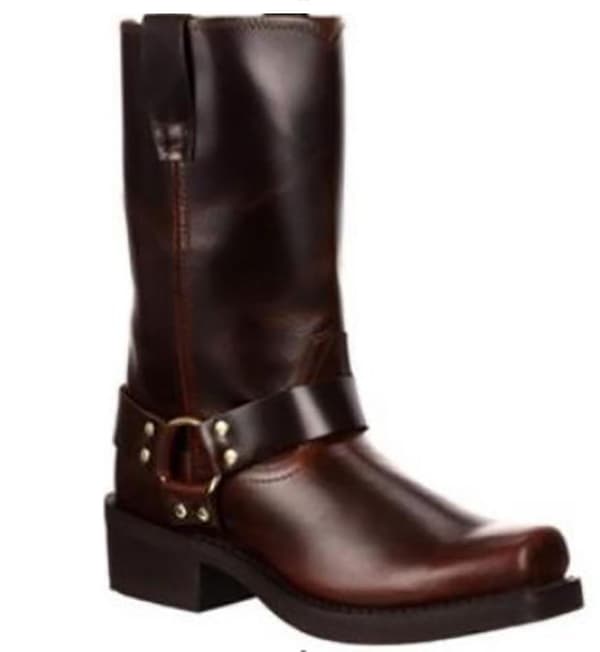 Dam Harley Davidson Biker Boots Hustin YELLOW EU41