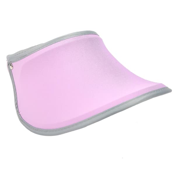 Elastiskt stickat tyg Andas golfsolhatt 360 rotation Justerbart Uv-skydd Light Purple