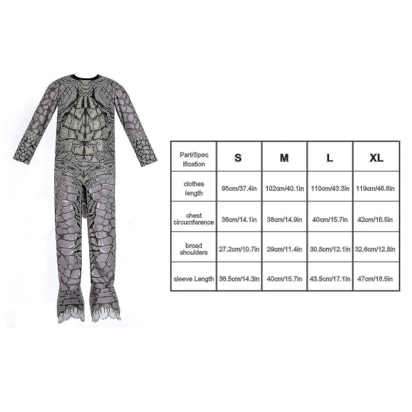 Godzilla Kids Cosplay set M*120