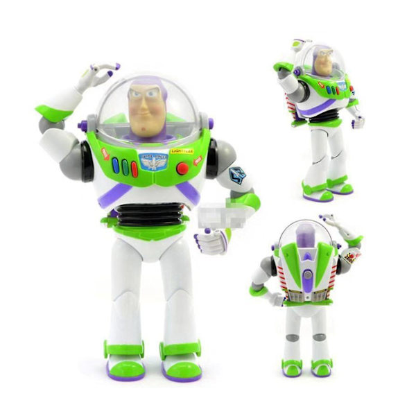 Toy Story 3 Buzz Lightyear Interactive Talking Action Figur Leksak för alla filmfans i åldrarna 3 år och äldre[pb] null none