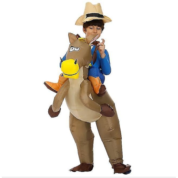 Halloween Uppblåsbara Kläder för Barn children cowboy
