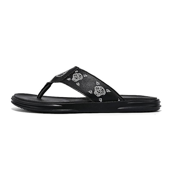Herr Sport Flip Flops Komfort Casual Stringsandaler Utomhus 3C2253 Black 40