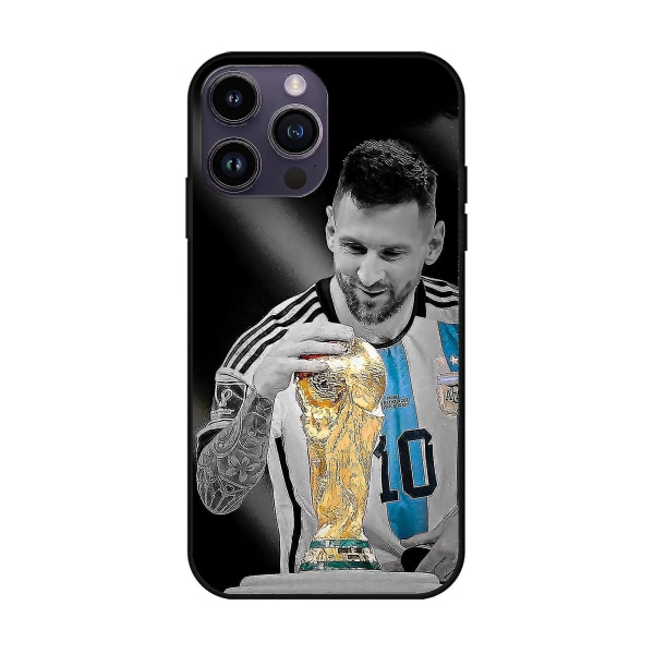 Nr 10 Argentina Messi phone case Case För de flesta iPhone-modeller