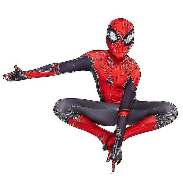 Spiderman kostym för barn 7-8 Years Red spiderman
