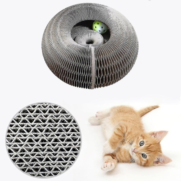 Magic Organ Cat Scratching Board Bekväm interaktiv Scratcher Cat Leksakssnabb leverans null none