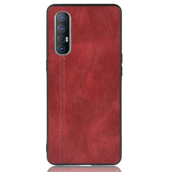 PU-läderbelagd PC + TPU Hybrid phone case för OPPO Find X2 Neo null none