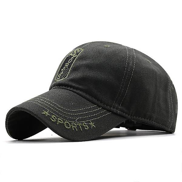 Army Camouflage Baseball Cap Herr Broderade Sport Kepsar Utomhussport Taktisk Pappa Hatt Casual Jakt Hattar camouflage 56-60cm Adjustable