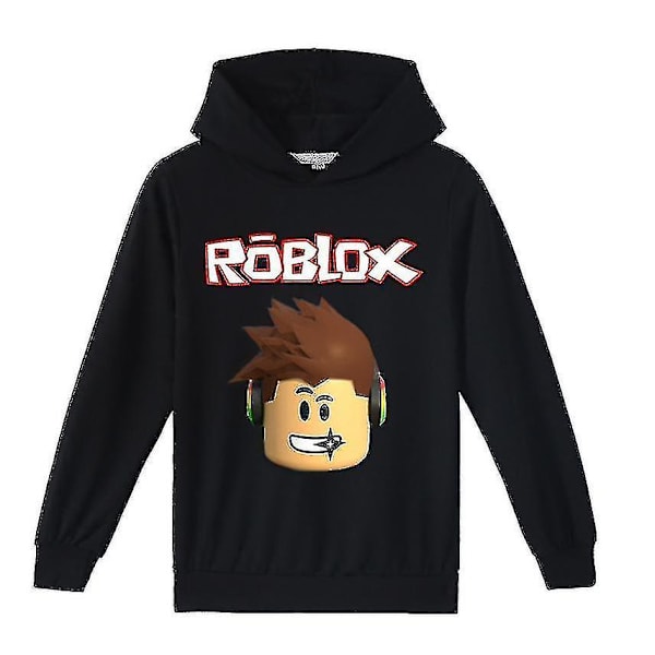 Roblox medelålders pojkar och flickor och hösttröja-1 A Red 140cm