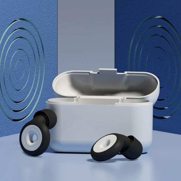 Loop Experience Plus Öronproppar Flexibelt Silikon High Fidelity hörselskydd för konserter och nattliv Black Green White