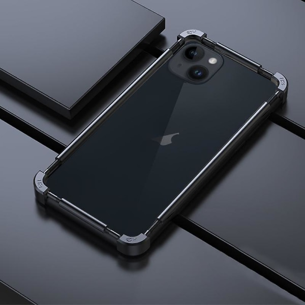 Metallskyddsram för iPhone 15 null none