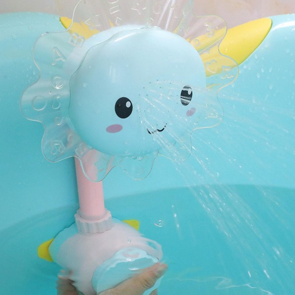 Baby Vattenspel Solblomskran elektrisk dusch (blå) null none