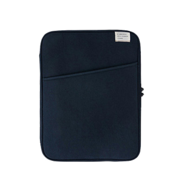Tablettväska Bärväska Case ärm Skyddande foderväska Fodral för Macbook Ipad Notebook Dark Blue 13.3-14 Inches