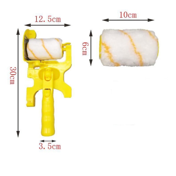 Målarrulle Roller Pensel Bärbara målarrullar, multifunktionell renskuren målarkantrulle Pensel Gör-det-själv-verktyg, Vägg-takmålning Suppli null none