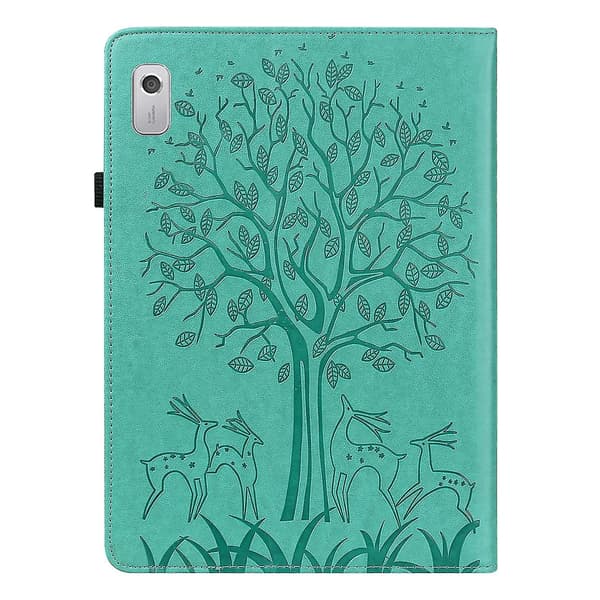 Mönstrat case för Lenovo Tab M9 Green