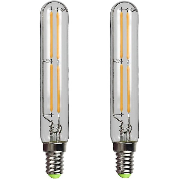 2-pack 4w T20 Led glödlampa E14 Edison liten bas varm vit 2700k null none