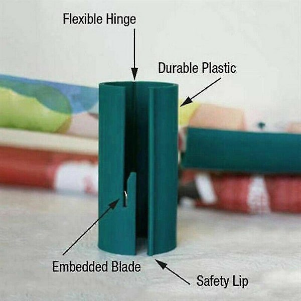 Little Elf Cutting Sliding Omslagspapper Present Roll Cutter Made Easy And Fun Kit null none