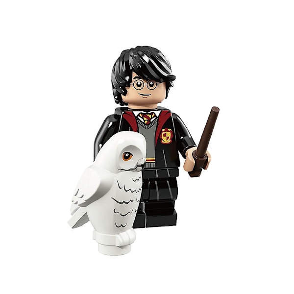 8 st/ set Harry Potter-figurer Minifigur Monterad Mini byggklossleksaker Presenter null none