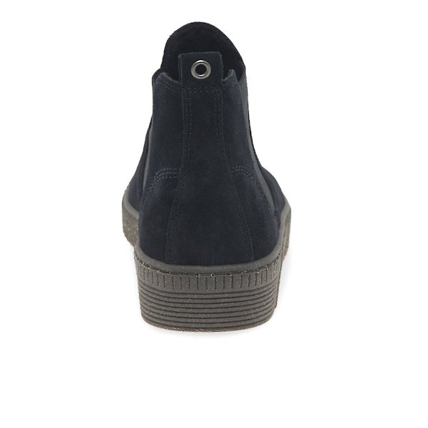 Gabor Lourdes Chelsea stövlar dam Navy Suede Uk 3