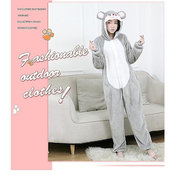 Mus Pyjamas Djurdräkt Jumpsuit M