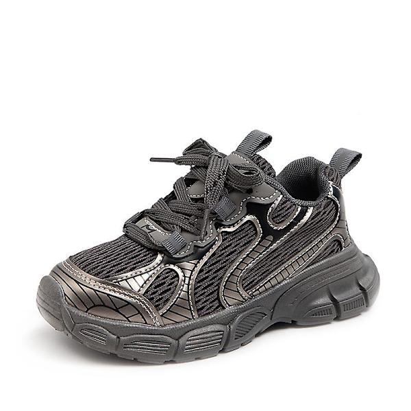 Sneakers för barn Andas Pojkar Flickor Löparskor Mode Sportskor 3An2301 Gray 34