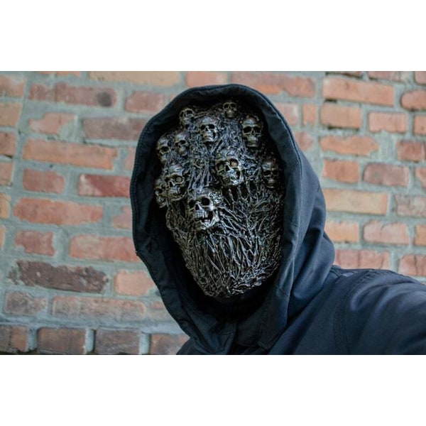 Halloween Mask Steam Skull Punk Mask Doomsday Mask Amazon Independent Station New Mask Skull Mask none